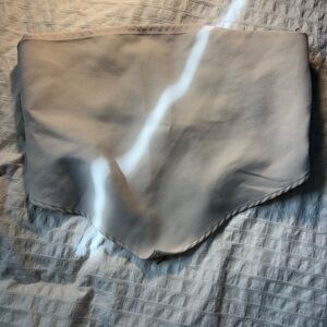 Zara Cream Strapless Top